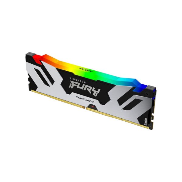 Kingston Fury 32GB (2x16GB) Technology Desktop Memory, CL32 DIMM Kit of 2 Fury Renegade RGB RAM - KF564C32RSAK2-32