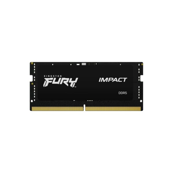 Kingston Fury Impact 8GB (1Gx 64 Bit) - DDR5 Technology  Memory, 4800 MHz Memory Speed, CL38 SDRAM (Synchronous DRAM) - KF548S38IB-8