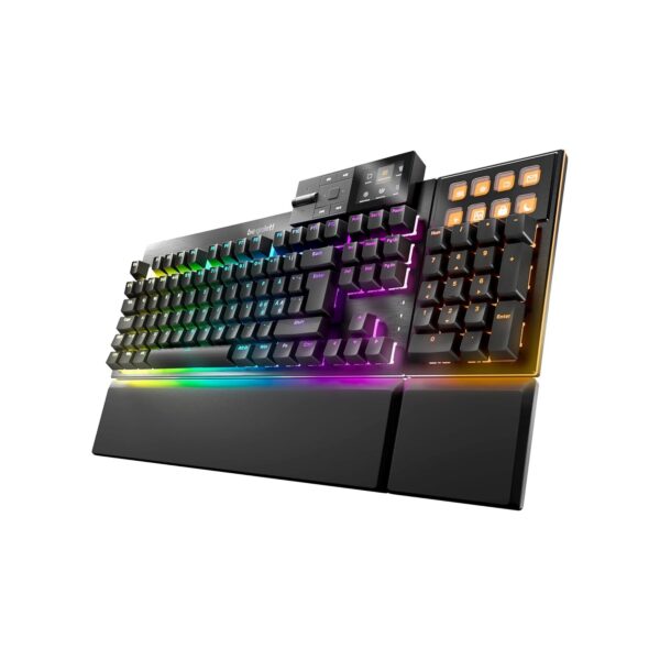 be quiet! Dark Mount (Silent Linear US) Mechanical Keyboard - Durable and ergonomic With Hot-swappable Numpad and Media Dock - BT001US
